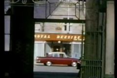 Goerge Strachan's shop from the station waiting room.