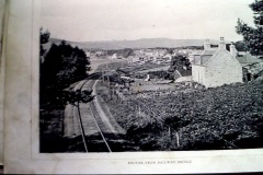 Approaching Aboyne Station from the east.         GWW