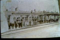 Staff and Workers at Aboyne Station circa 1896
