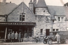 George Strachan's Grocers shop circa 1926
