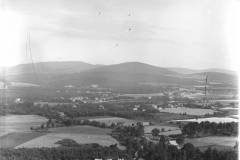 Looking north to Aboyne from the Fungle path. GWW