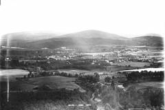 Looking north to Aboyne from the Fungle path. GWW