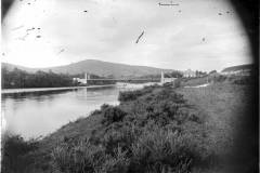 Suspension Bridge and Bridgend Cottage